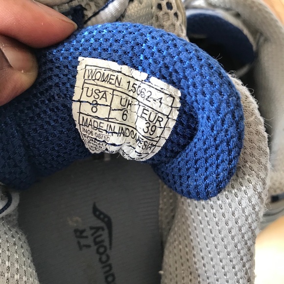 Saucony Excursion TR5 Running Shoe Grey Sz8 - Picture 8 of 8